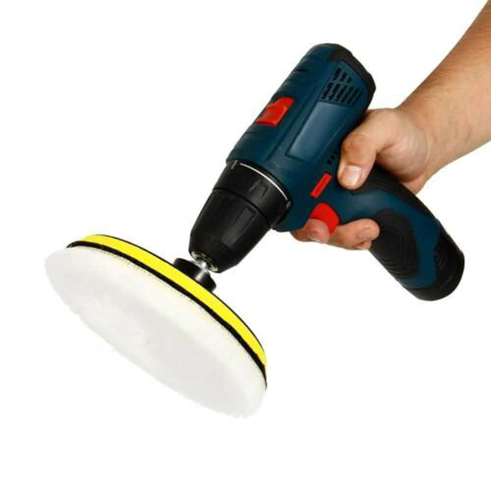 Convenient Useful Polishing Pad kit Polisher Buffing Furniture Glass Grinding Mop Plate Set Tools Vehicle Wheel