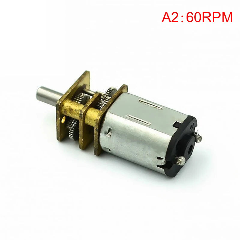 1pc Metal Gearbox Reducer Electric Motor DIY Toy Micro N20 Gear Motor Slow Speed