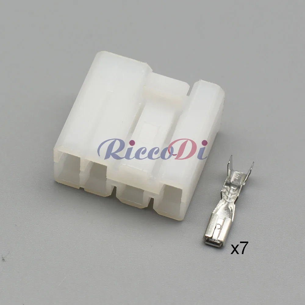 172505-1 / 172495-1 Automotive 7-Pin 3 Series Car Audio Cable Connector — Male Female Docking Wiring Socket