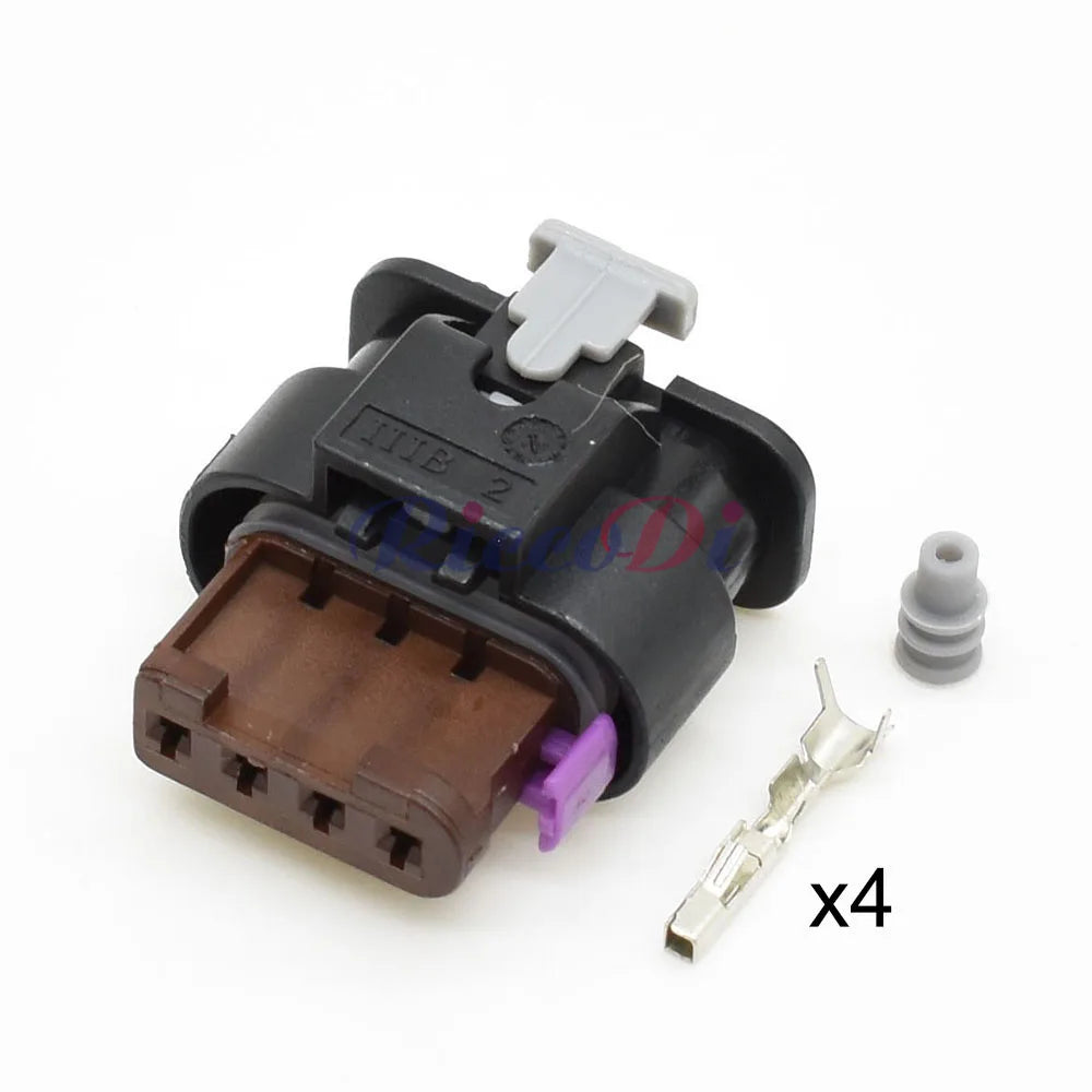 4 Pin 1.2mm Temperature Pressure Sensor Connector DJ7043WC-1.2 Waterproof Male Female