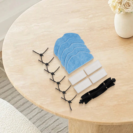 Color: As Shown Mop Cloth Kit Vacuum Cleaner Kit Efficient Mop Cloths Direct Replacement Dust Capture Filters Easy Installation