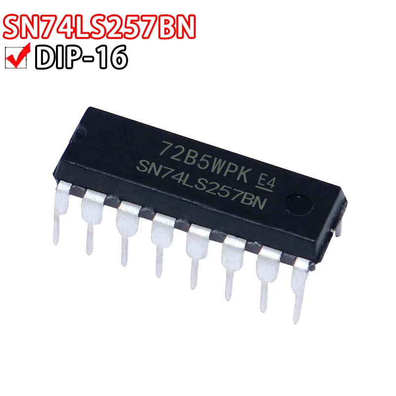 SN74LS Series DIP-16 Logic ICs – 74LS45 / 219A / 279A / 395A / 169B / 257B / 258B / 259B, Pack of 2