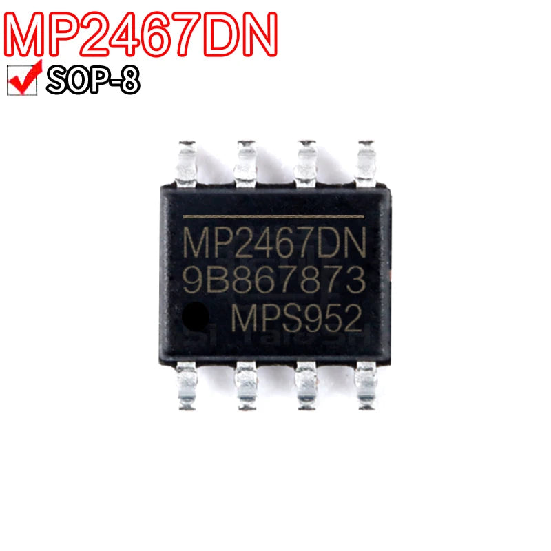 MP1582 / MP2467 / MP1591 / MP1593 / MP1583 DC-DC Step-Down IC — SOP-8 (5-Pack)