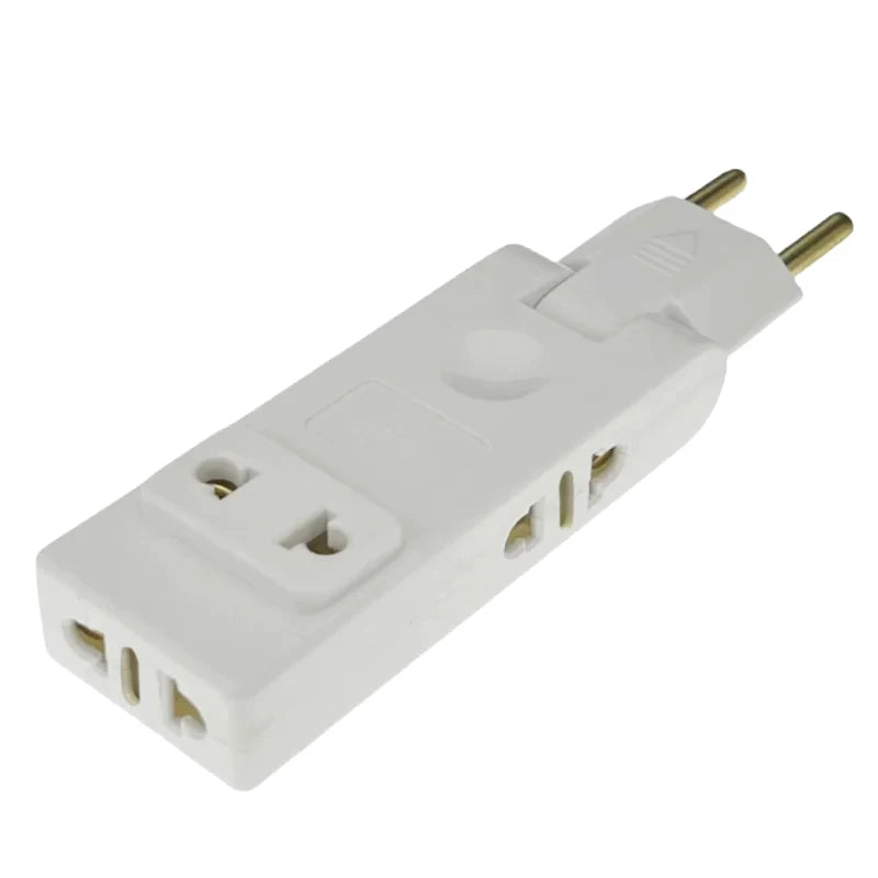 180 Degree Plug Adapter Travel Aadapter 4 In 1 Wall Outlet Extension EU Electrical Socket Portable Power Converter