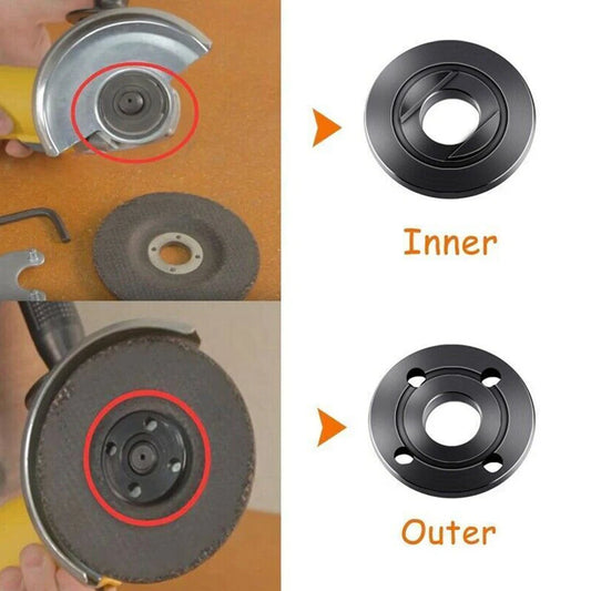 6 Pcs Angle Grinder Flange Nut 5/8 ForDewalt For forMakita 224399-1 19346 Steel Angle Grinder Flange Nuts Power Tool Parts