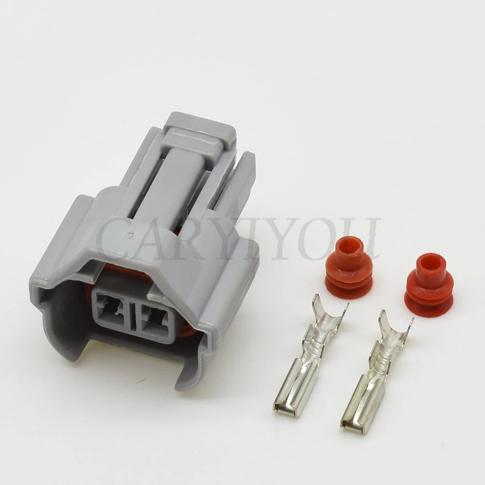 2 Pin Male Female Automotive Fuel Injector Connector EV1 EV6 Wire Plug 6189-0060 / 6180-2405