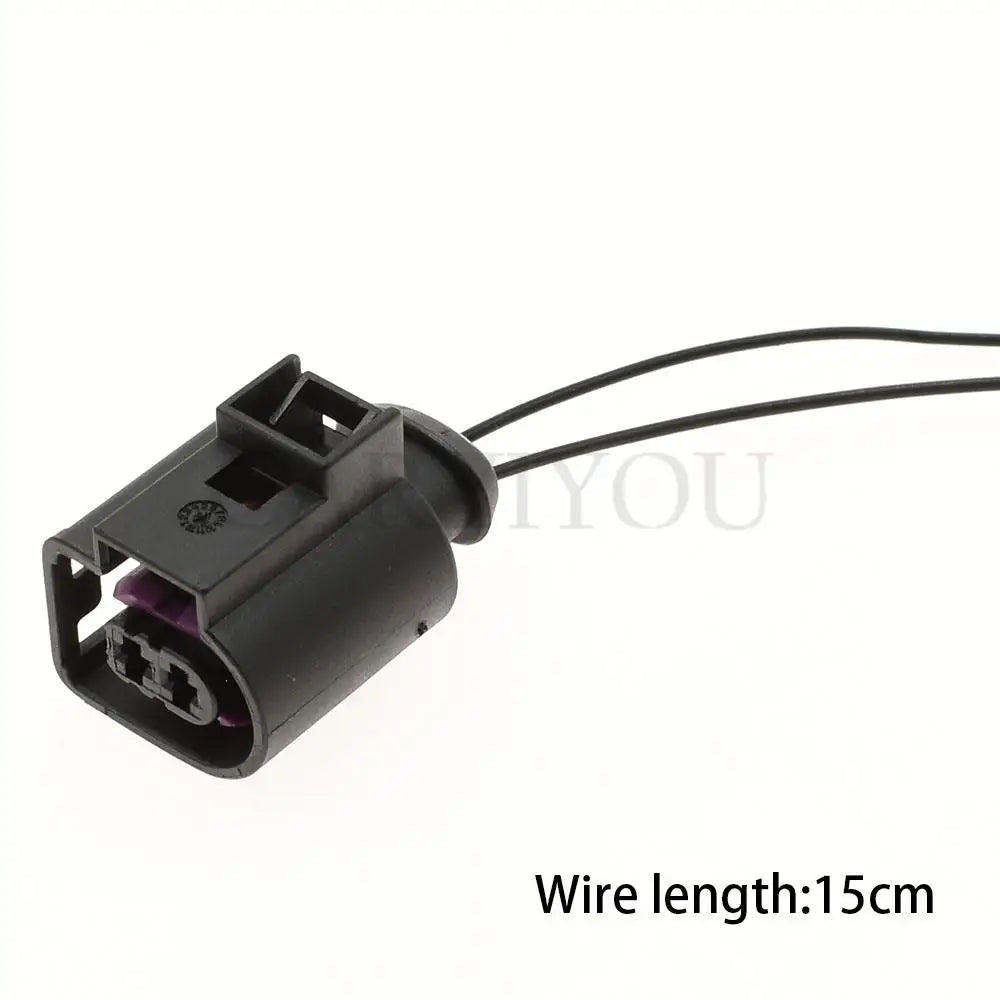 2 Pin Automotive Electrical Wire Connector Car Horn 3.5mm Plug Compatible with 4D0971992 4D0 971 992
