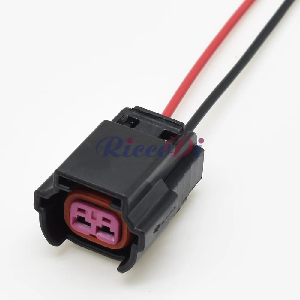 DJ7021B 2.2mm Automotive Fuel Injector Wire Harness Connector Female Socket with Terminals