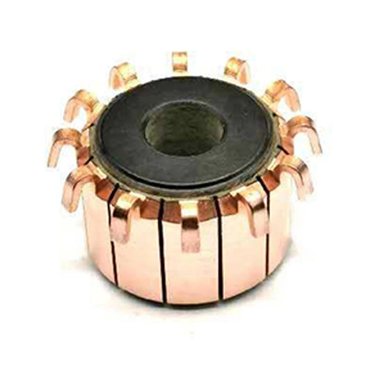 1Pcs 12P Teeth Copper Hook Type Electrical Motor Commutator 23 X 8 X 15.5(16) Mm CHY-2406-12 Commutator For Car Air Conditionin
