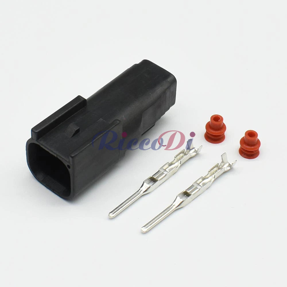 DJ7026-1.5-11 2-Pin 1.5mm Waterproof Automotive Connector Plug OEM 6181-6492 with Wiring Cable