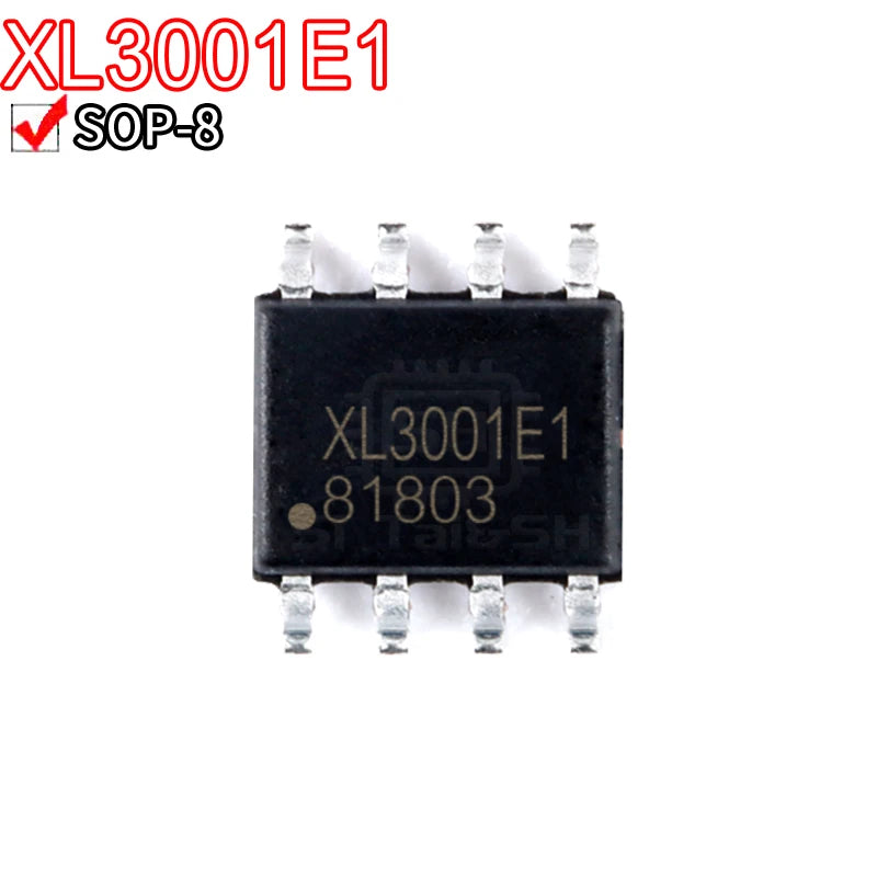 XL7005A / XL6007E1 / XL2001E1 / XL1509 / XL1583E1 / XL1410E1 / XL3001E1 DC-DC Converter IC SOP-8 (5-Pack)