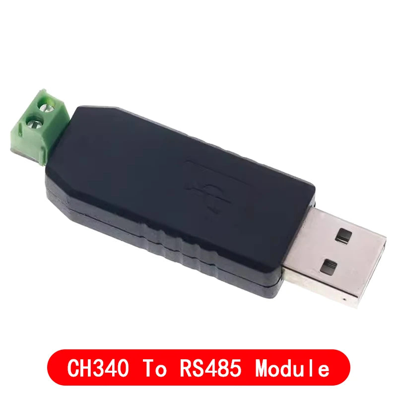 USB to RS-485 Converter Adapter — CH340 / PL2303 / FT232RL, Modbus RTU, Arduino