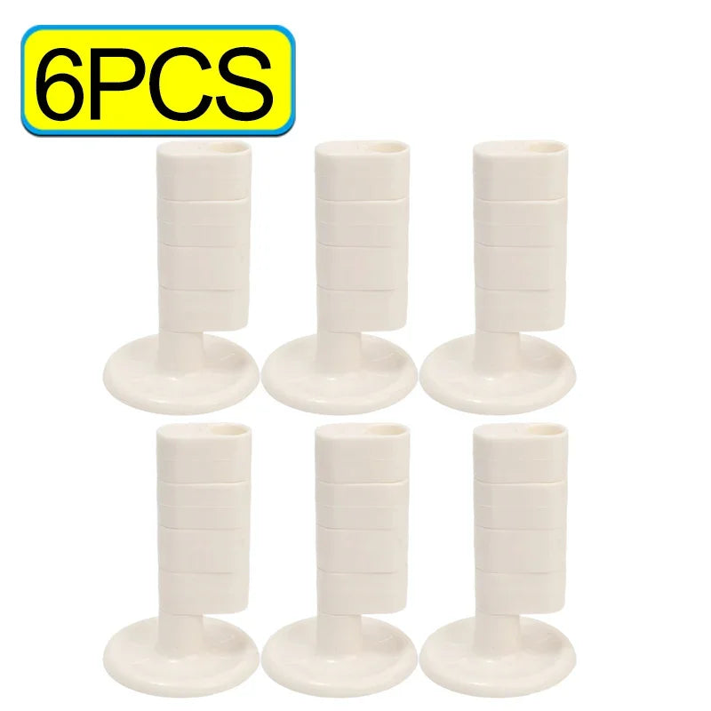 6/1PCS Rotating Toothbrush Holder, Bathroom Desktop Toothbrush Storage Rack, Makeup Brush Pen Organizer, Bathroom Accessories