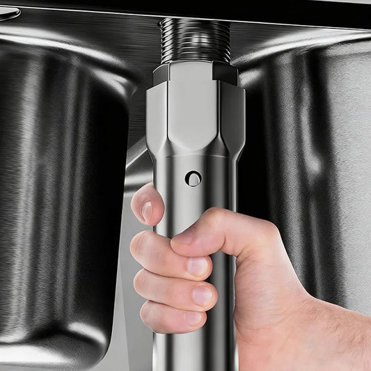 24-40MM Anti-Corrosive Bath Faucet Wrench Anti-slip Kitchen Repair Flume Hexagonal Wrench Multifunction Repair Plumbing Tools