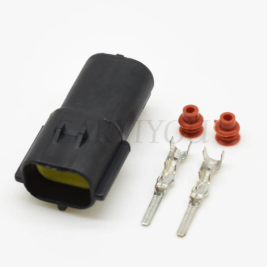 durable 2 pin sealed car and truck connector for reliable electrical connections