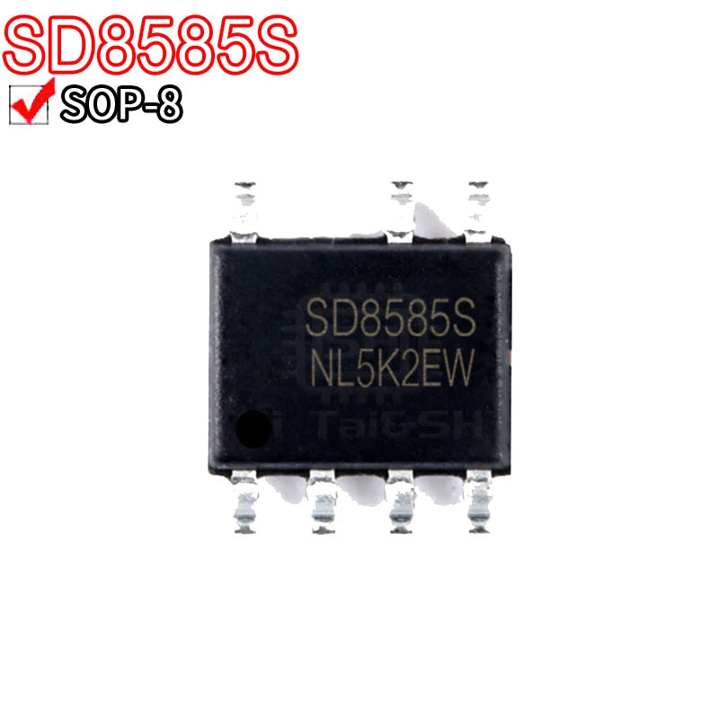 SD8585STR / SD8585S Step-Down DC-DC Converter IC — SOP-7/SOP-8, High Efficiency (5-Pack)