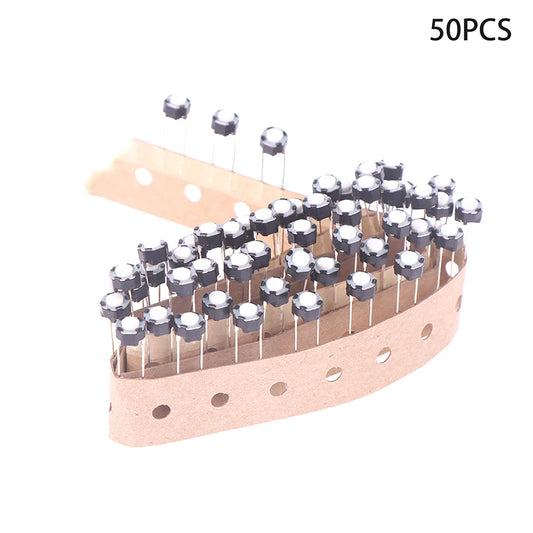 50pcs Black Tact Micro Switch DJ Play Button Switch DSG1117 For CDJ2000 CDJ900 CDJ400 CDJ-2000NXS Play Pause Cue