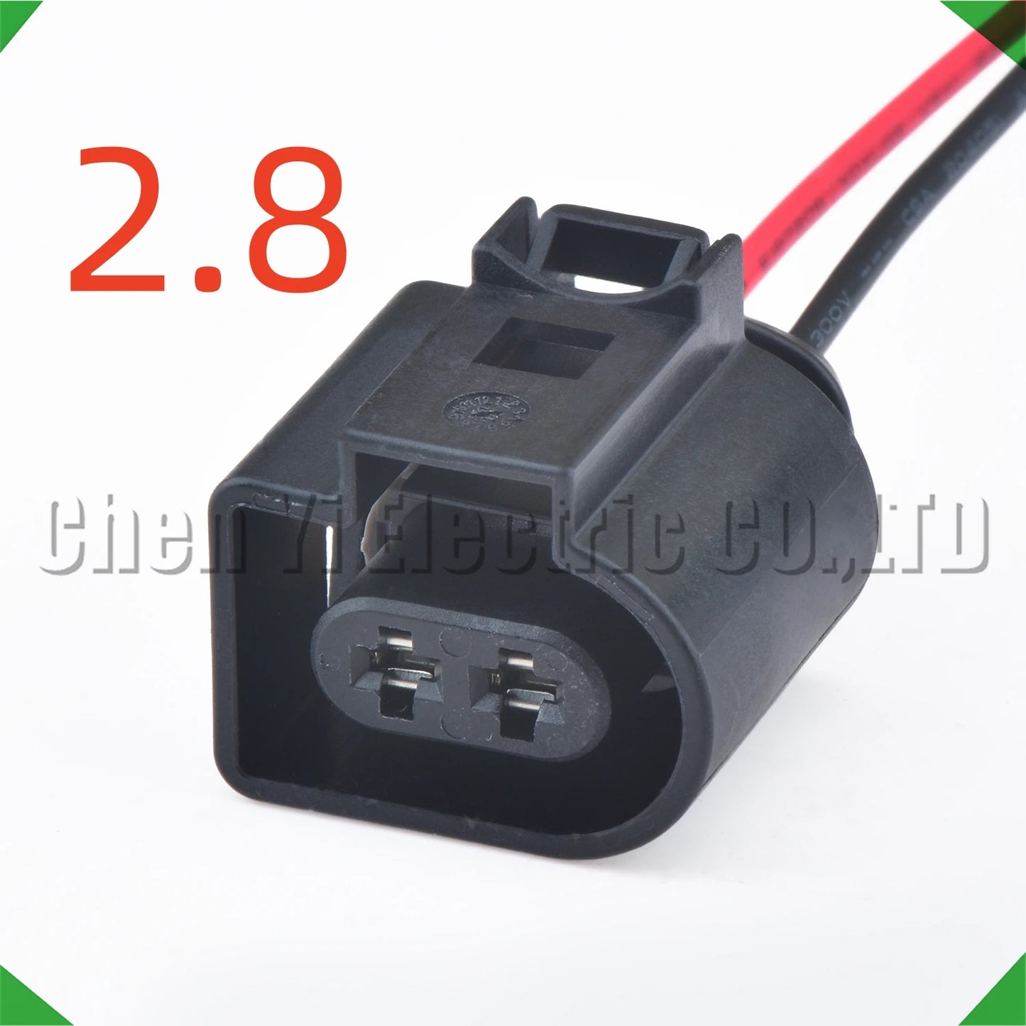 2 Pin Fluid Pump & Oil Cooling Valve Connector 1J0973722 For VW Audi