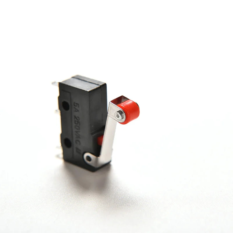 10PCS Micro Roller Lever Limit Switch KW12-3 PCB Microswitch