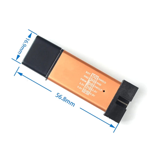ST-LINK V2 Mini Programmer Debugger for STM8 STM32 with Dupont Cable and Protective Cover