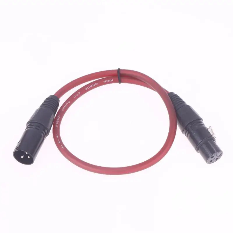 1 pcs 0.5/1/1.5/3/5/10m DMX Cable 3-Pin Signal Connection DJ Stage Lights Parts for LED Par Wash Moving Head Spot Lighting