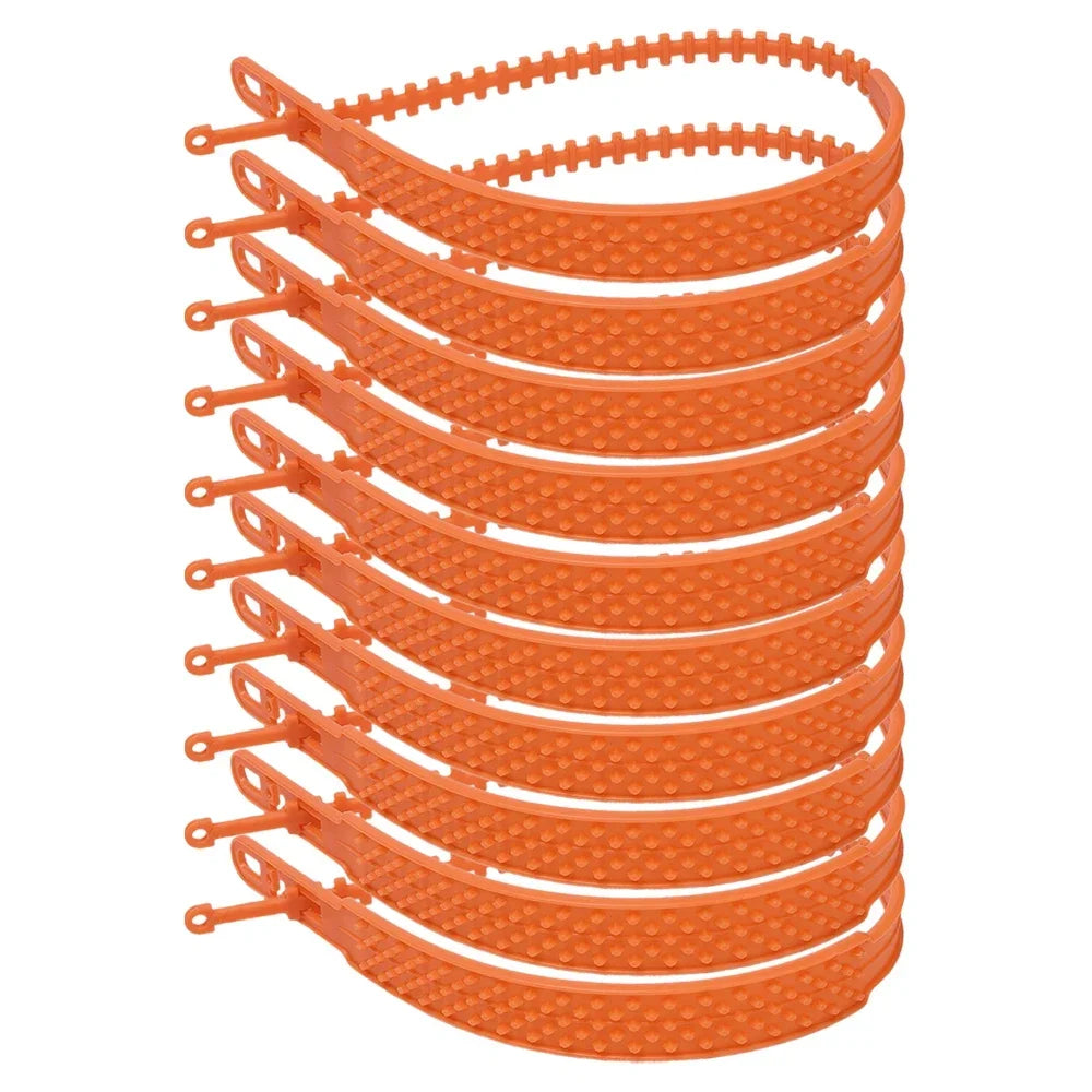 10/1Pcs Anti Skid Snow Chains Car Winter Tire Wheels Chain Winter Outdoor Snow Tire Emergency Anti-Skid Auto Accessories