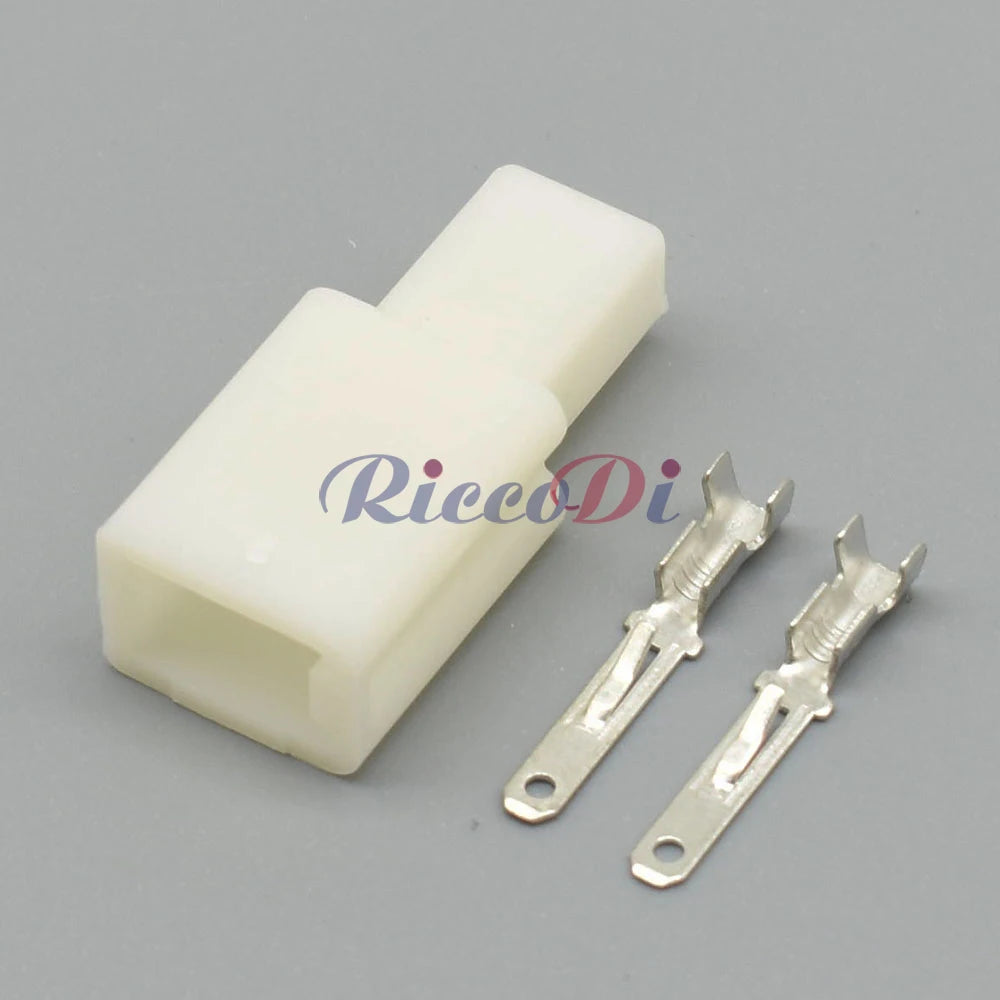 DJ7021-2.8-11/21 2-Pin 2.8mm Automotive AC Compressor Wire Connector Socket