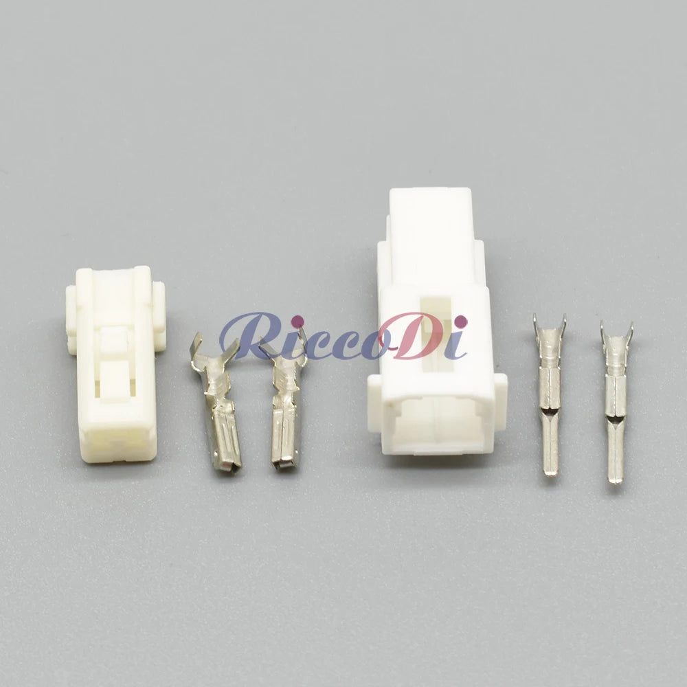 2 Pin Audio Tweeter Connector 174463-1 7123-8326 DJ7022Y-1.8 White Blue Instrument Panel