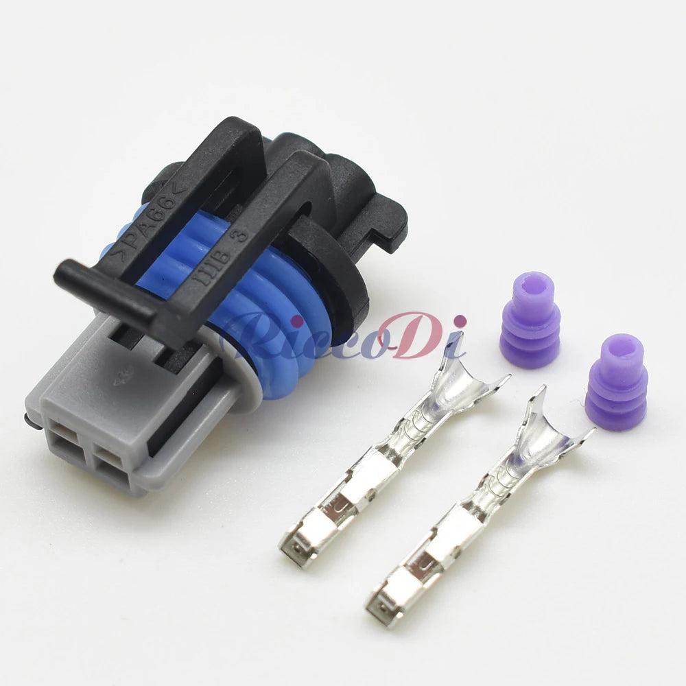 DJ7022YF-1.5-21 Waterproof Automotive 1.5mm 2-Way Female Wire Harness Connector