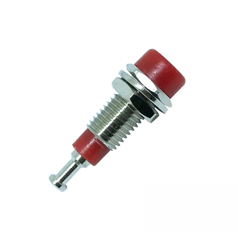 2mm Banana Female Socket Jack Insulated Copper Wiring Terminal for Panel Testing Speaker Connections