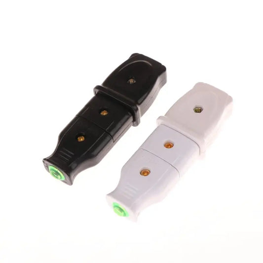 1/5PCS 2 Pole 10A Male US Wiring Plug Japan Rewirable Cable Convert Plug Female Socket Type A Power Strip Connector America