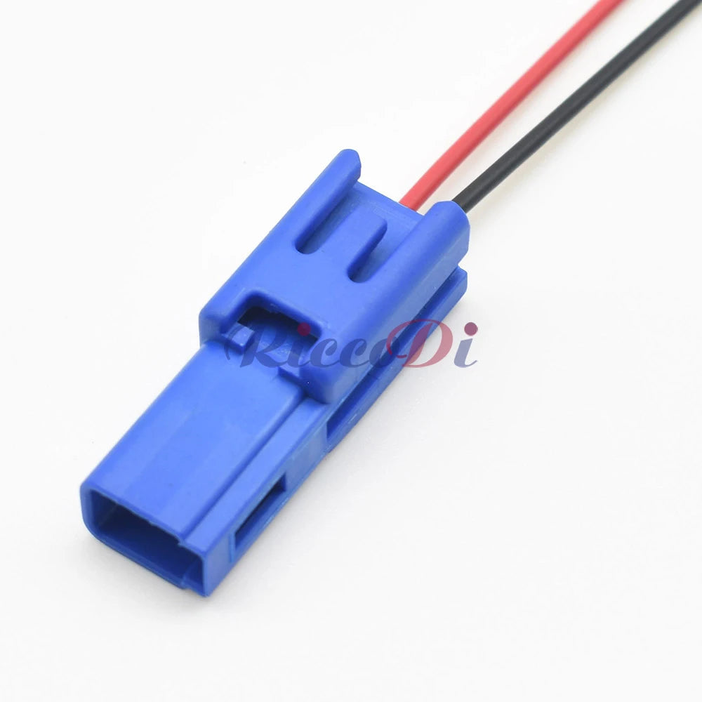 2 Pin 1mm Male Docking Socket Connector DJ7022F-1-11 with Wires and Terminals Automotive