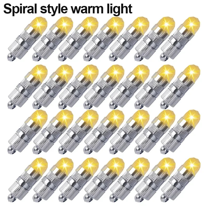 Mini LED Bulbs with Hanging Hooks Waterproof Battery Control Warm White Lamps for Balloons Lanterns Innner LightsOutdoor Light