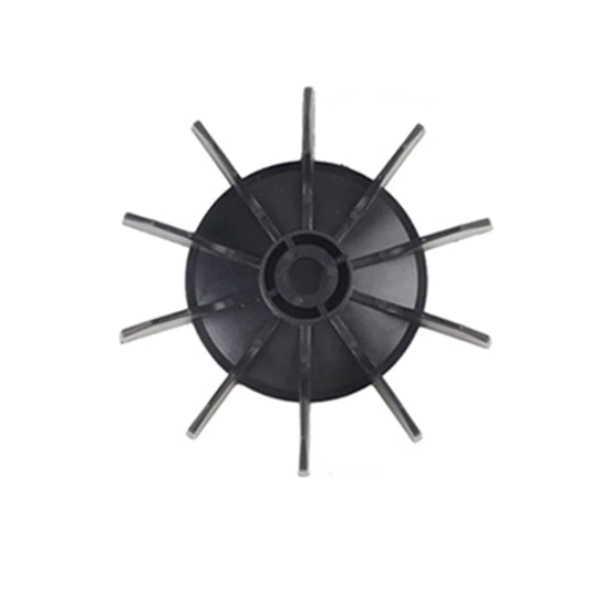 Plastic Replacement Fan Blade for Air Compressor Compatible with Direct Online Motor Features Low Noise and Stable Structure