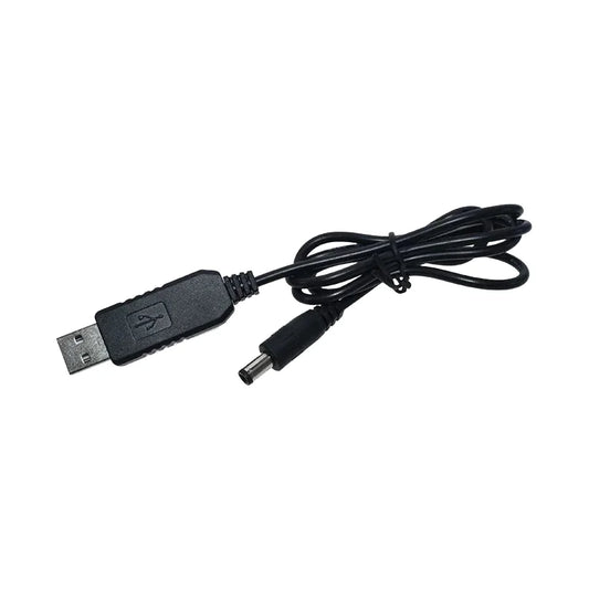 USB DC 5V to 9V/12V Step-Up Power Supply Module with 2.1x5.5mm Plug Adapter Cable
