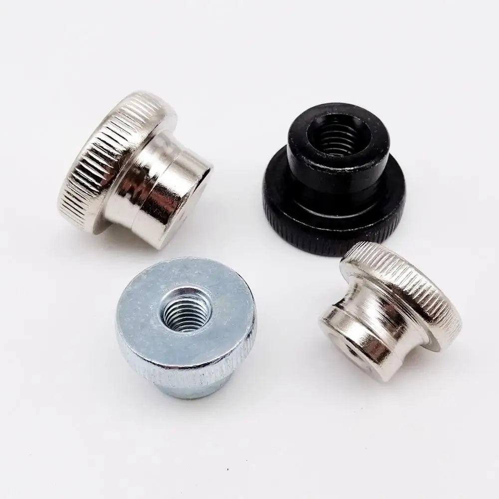 Silver_GB806_Knurl_Thumb_Nut_M5