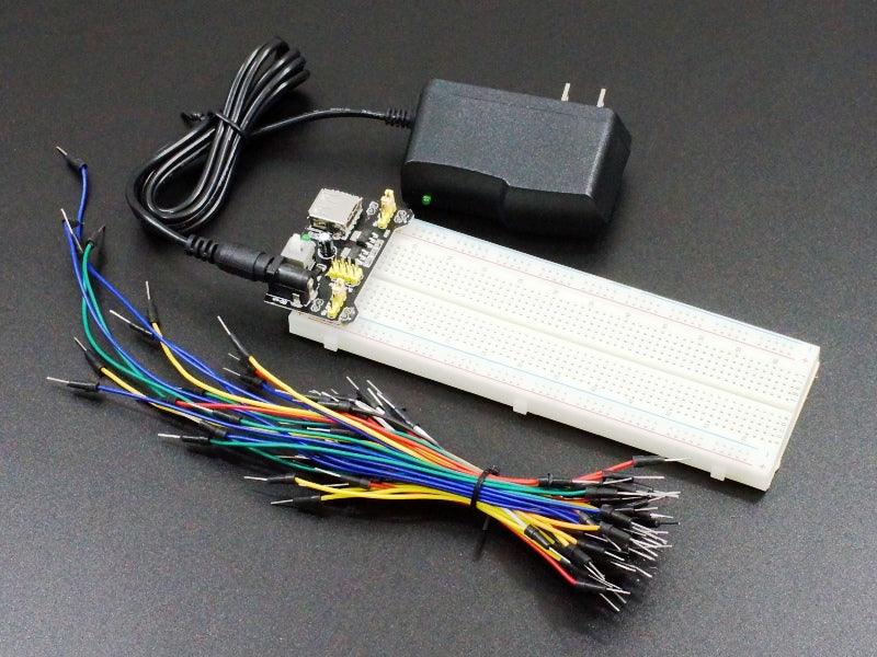 Solderless-Breadboard-Starter-Kit-Hobby-Line-Installed
