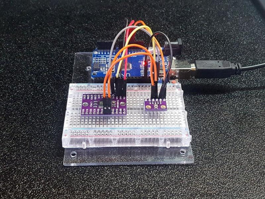 TCA9548A-I2C-Multiplexer-Module-In-Operation