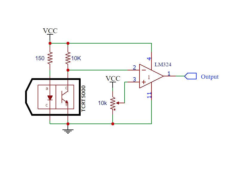 TCRT5000-Typical-Circuit-Schematic