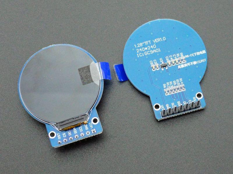TFT-LCD-1.28-240x240-Round-Display-GC9A01-Round-PCB