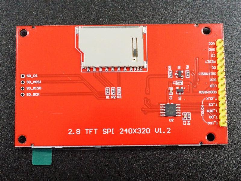 TFT-LCD-28-240x320-RGB-ILI9341-with-Touchscreen-Bottom