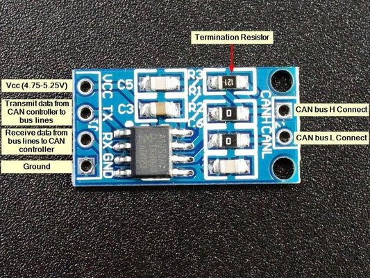 TJA1050-CAN-Bus-Transceiver-Module-Connections