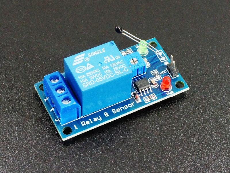Temperature-Sensitive-Relay-5V-Quarter-View