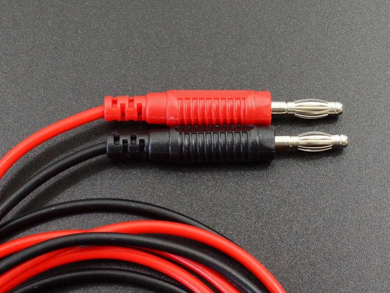 Test-Lead-Banana-Plug-to-Alligator-Clip-35mm-16AWG-1M-Banana-Plug-End