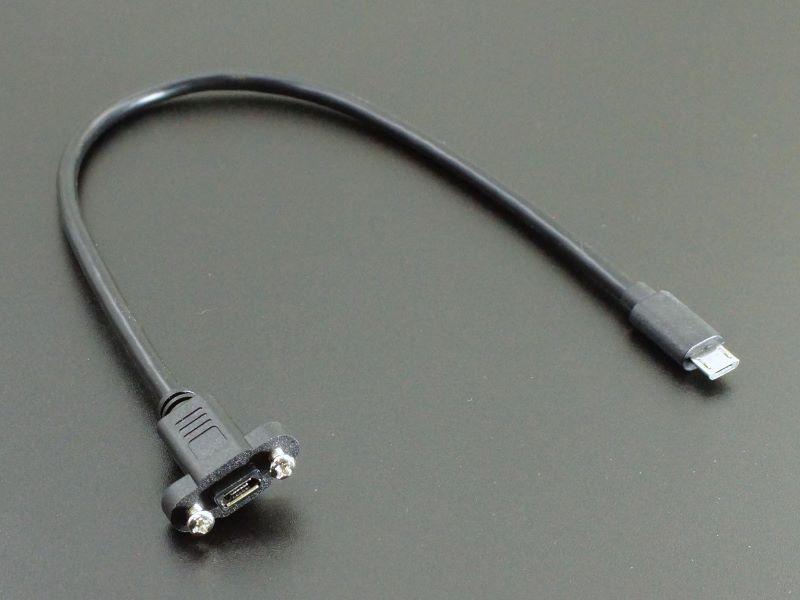 USB-2.0-Micro-B-Panel-Mount-Extention-Cable