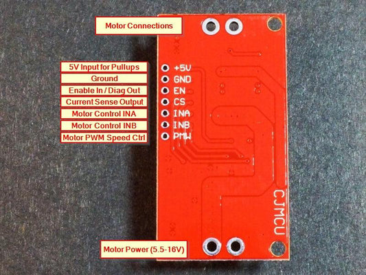 VNH2SP30-Single-Monster-Motor-Module-Connections