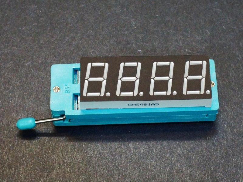 ZIF-Socket-40-Pin-Narrow-Body-With-7-Segment-LEDs