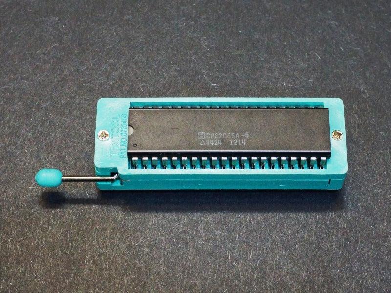 ZIF-Socket-40-Pin-Narrow-Body-With-Wide-IC