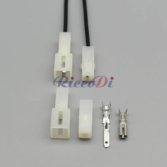 Automotive male and female connector interface showing precise terminal alignment for stable connection