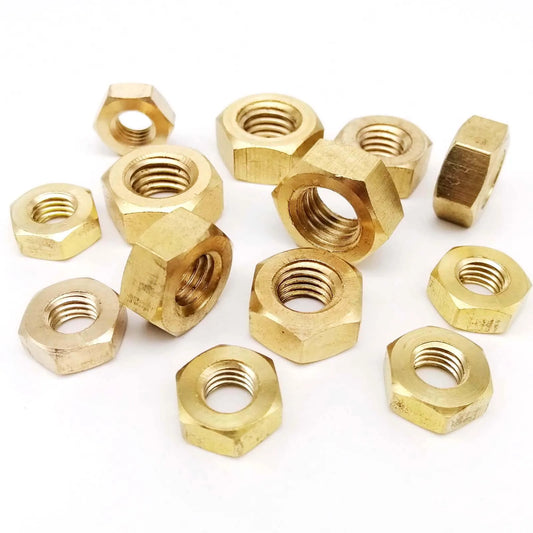 brass_copper_hexagon_nut_metric_thread